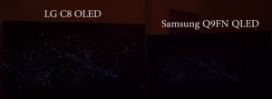 LG C8 OLED vs Samsung Q9FN QLED dark scene.jpg