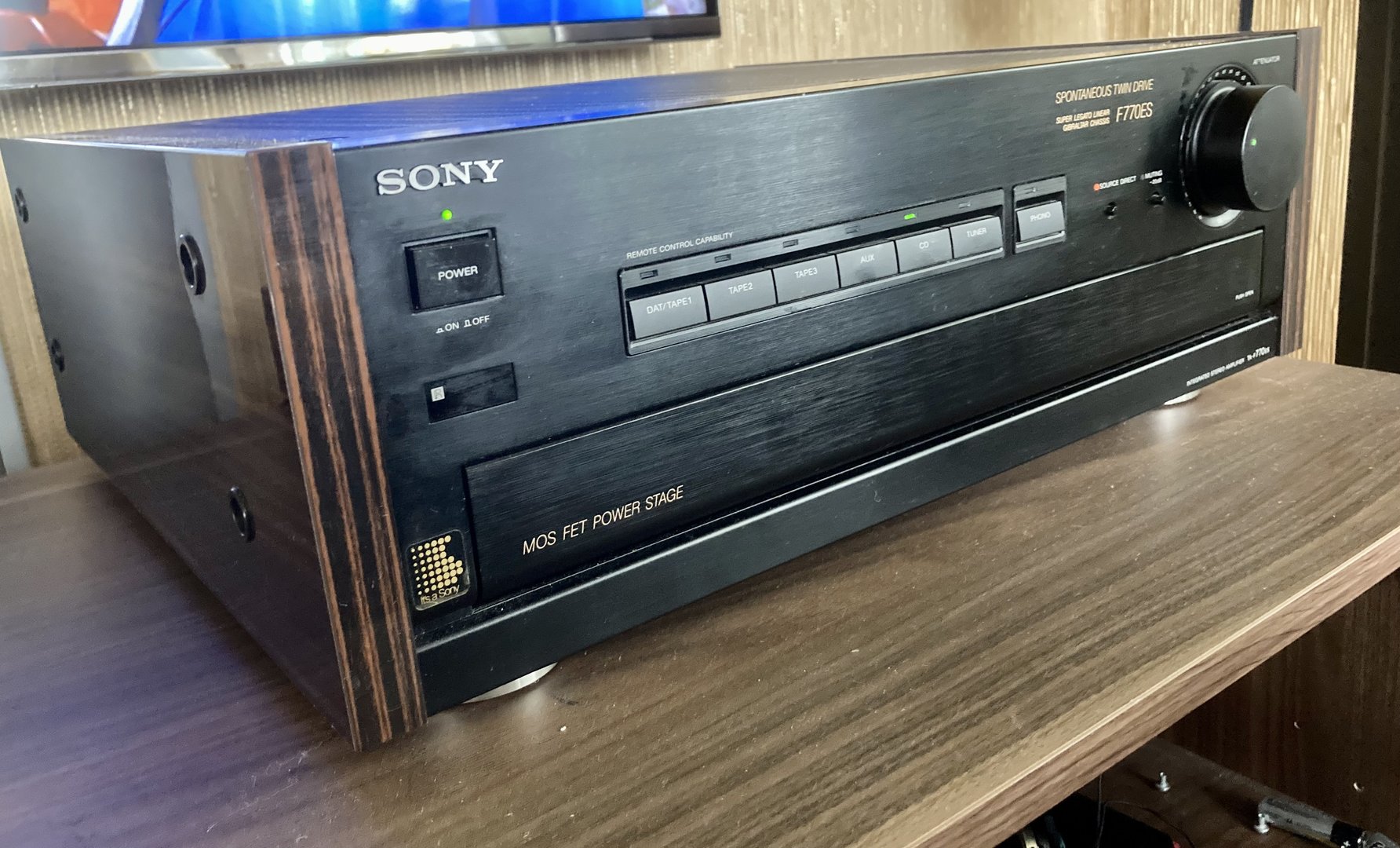 AMPLIFICATEUR INTÉGRÉ SONY TA-AV661 AV Control Dolby Surround !!!! EUR