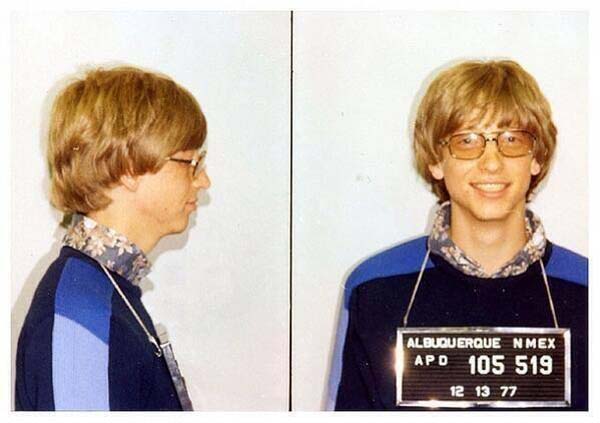 Bill Gates's mugshot for driving without a license 1977.jpg