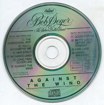 Bob Seger & The Silver Bullet Band - Against The Wind. Capitol CDP 7 46060-2. 1985..jpg
