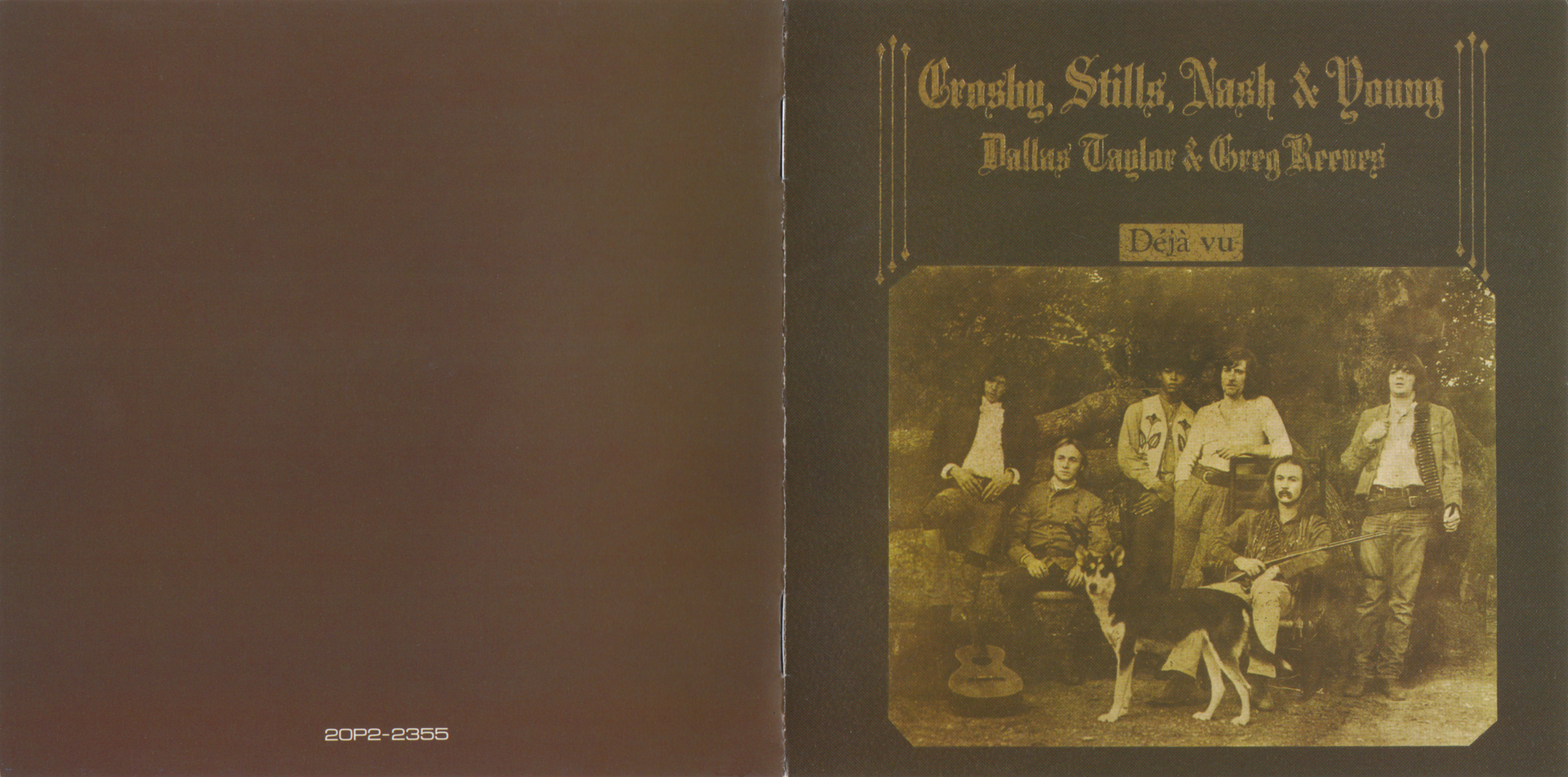 Crosby, Stills, Nash, Young - Déjà Vu. Japan 20P2-2355.png