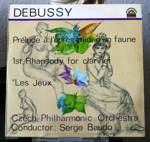 Debussy Prelude a apres Rhapsody klarinett Le jeux Czech.JPG