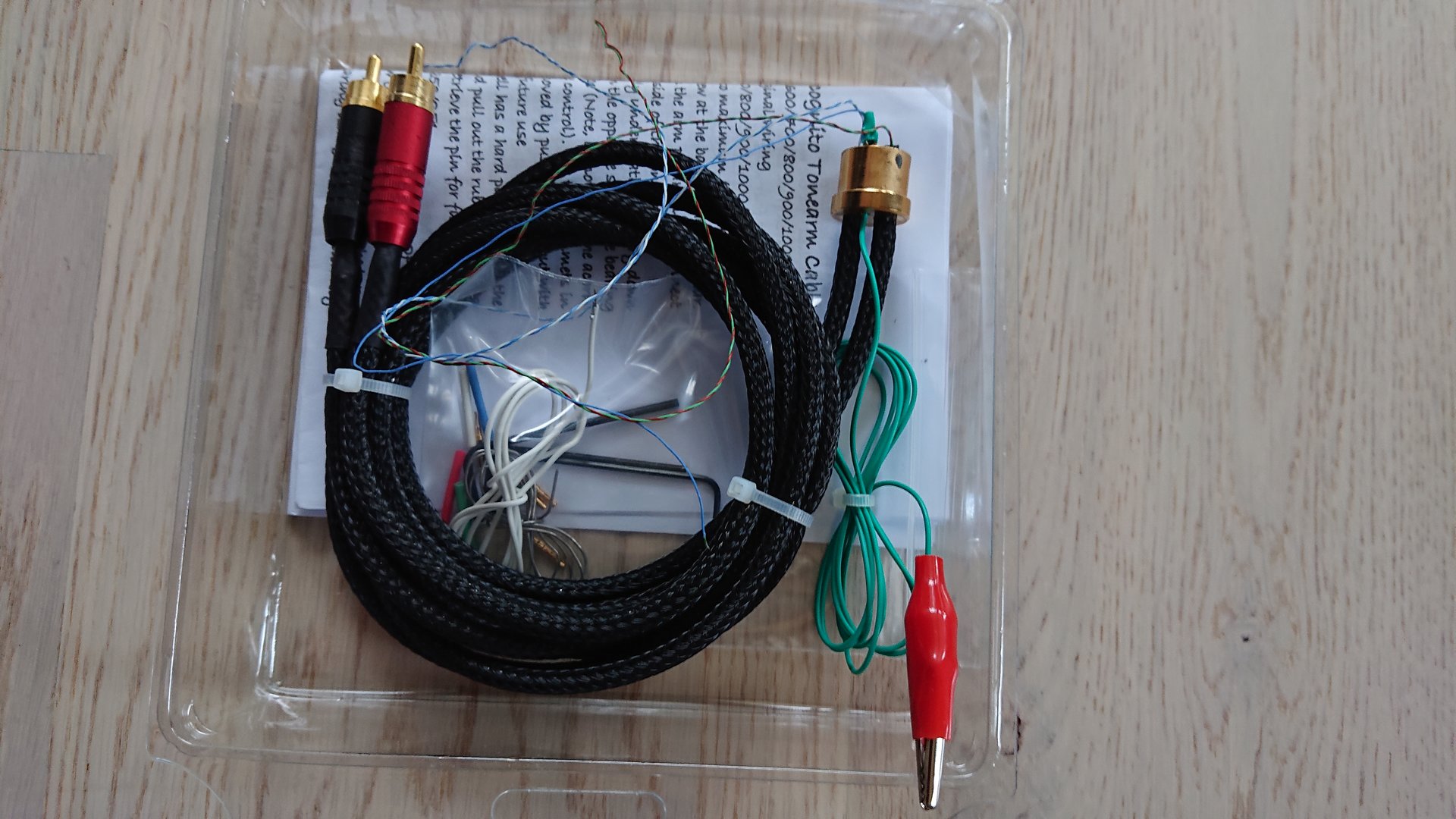 Kit De Recâblage Bras De Platine Furukawa - Câble Argenté Haute Qualité