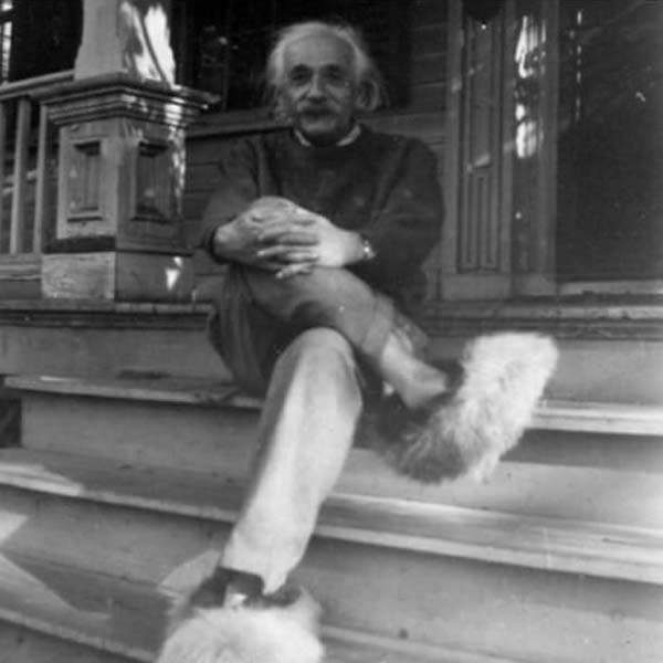 Einstein and his furry shoes.jpg