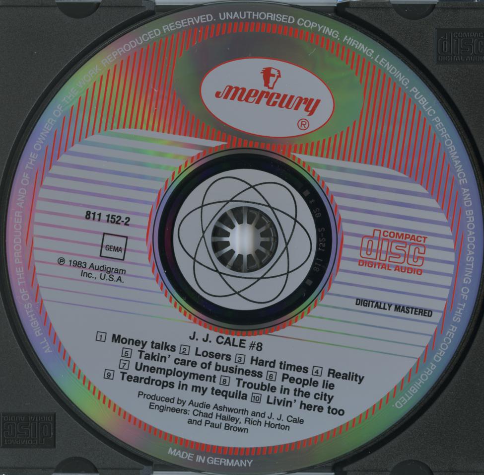 JJ Cale - #8. Mercury 811 152-2. 1983..jpg