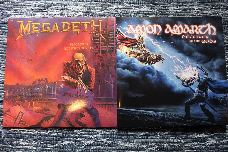 Megadeth - Peace Sells...But Who's Buying, Amon Amarth - Deceiver of the Gods.jpg