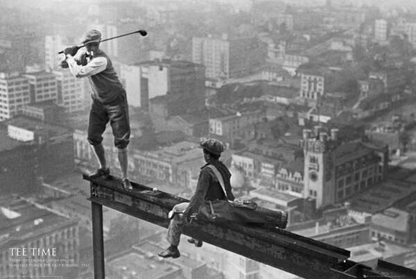 Playing golf on a skyscraper 1932.jpg