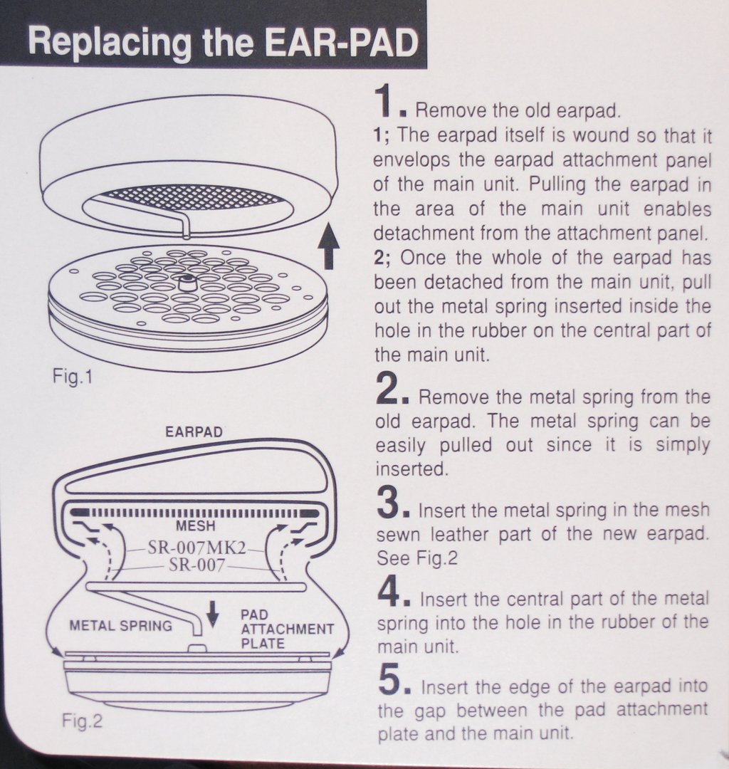 Stax sr007 pad change.jpeg