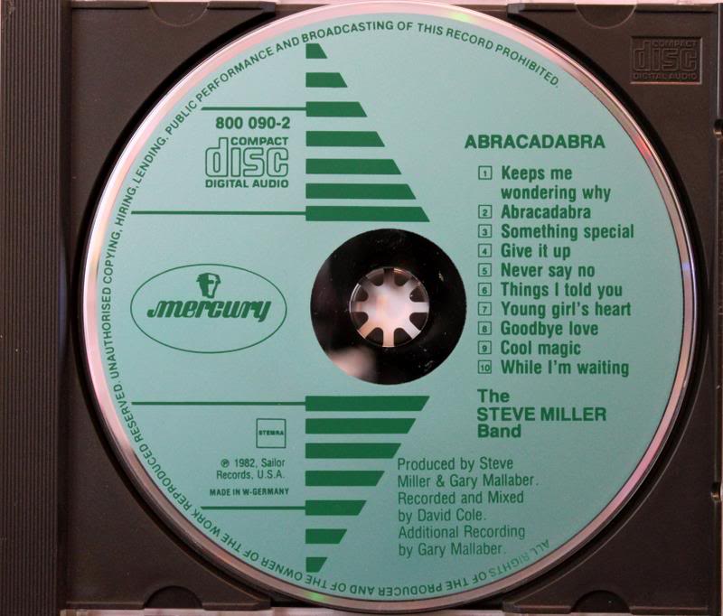 Steve Miller Band - Abracadabra. West Germany Green Arrow. 1982..jpg