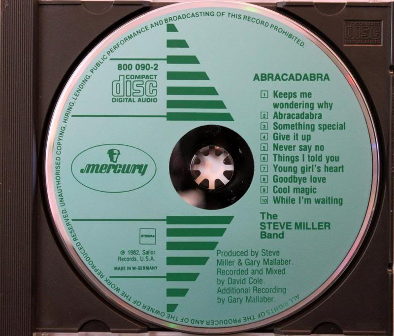 Steve Miller Band - Abracadabra. West Germany Green Arrow. 1982..jpg