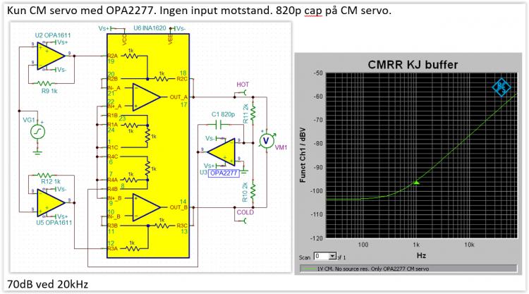 strømforsterker oppkobling
