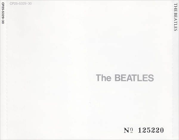 The Beatles - White Album. Odeon CP25 5329.jpg