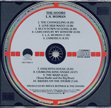 The Doors - La Woman US Target 75011-2. 1988..JPG