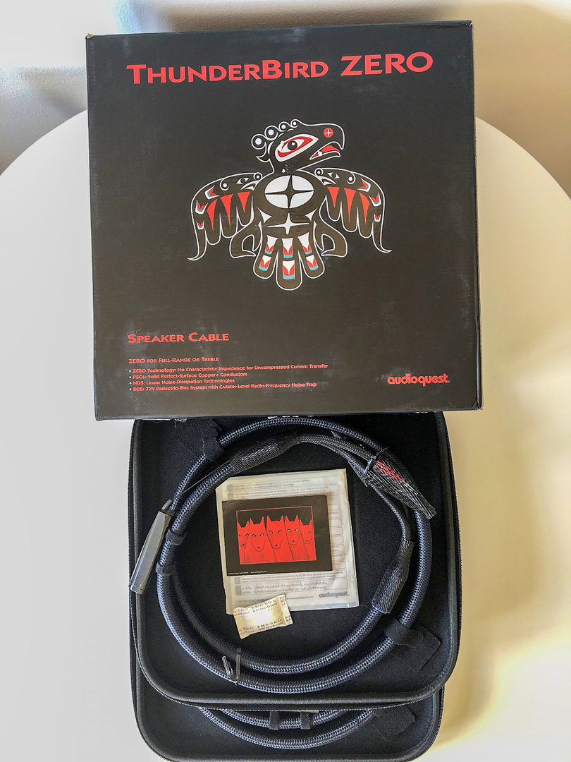 AudioQuest Thunderbird ZERO, 2 x 2 m Hifisentralen