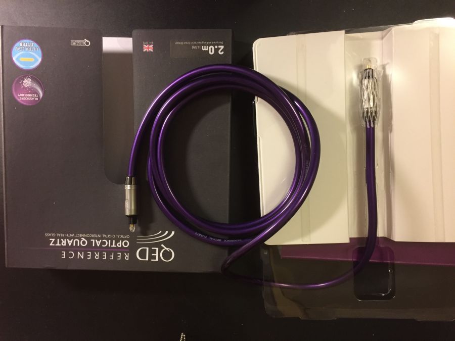 QED Reference Optical Quartz 2m Hifisentralen