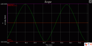 sinus 23 Hz 30 volt RMS med servo.gif