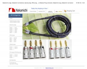 Nakamichi plugs, Nakamichi connectors, banana plug, RCA plug, Nakamichiplug.com , Nakamichi Audi.jpg