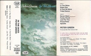 Peter Green In the skies cover.jpg